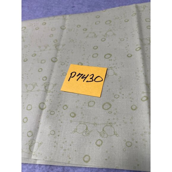 Cheap Talk by Connecting Threads Green Bird-Themed Cotton Fabric Square 18x18" Q - Picture 5 of 5